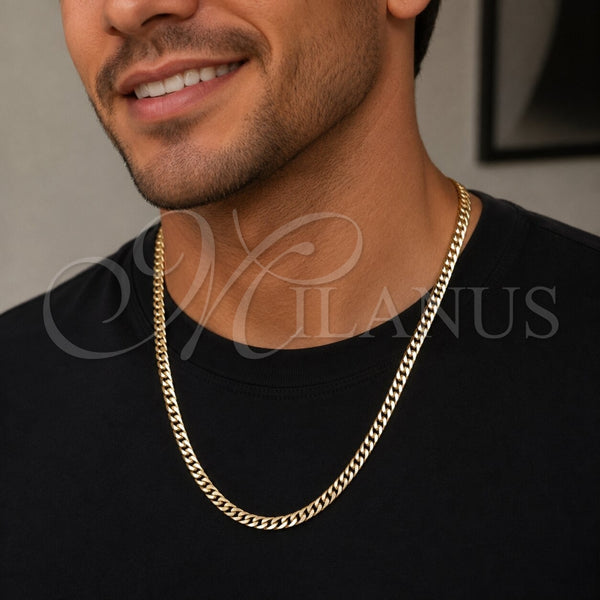 Gold Filled Necklace — Basic Necklace Polished 04.63. Gauge 05 MM Thickness — alternate product view — SKU 117849 | Oro Laminado collar — básico Necklace pulido 04.63. Gauge 05 MM Thickness — SKU 117849