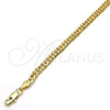 Oro Laminado Basic Necklace, Gold Filled Style Polished, Golden Finish, 04.63.1341.24 (100 Gauge, 05 MM Thickness, 24 Inches Length)