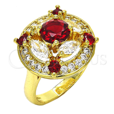 Anillo de Oro Laminado 01.266.0017.07 por Mayoreo, vista principal del producto