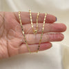 Oro Laminado Basic Necklace, Gold Filled Style Polished, Golden Finish, 04.213.0085.24 (02 MM Thickness, 24 Inches Length)