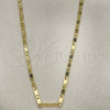 Oro Laminado Basic Necklace, Gold Filled Style Polished, Golden Finish, 04.213.0085.24 (02 MM Thickness, 24 Inches Length)