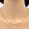 Oro Laminado Basic Necklace, Gold Filled Style Polished, Golden Finish, 04.318.0002.18 (02 MM Thickness, 18 Inches Length)