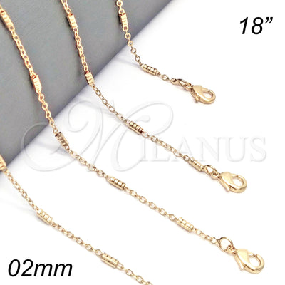 Gold Filled Gold-Filled Necklace 04.318.0002.18 for wholesale, main product view