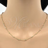 Oro Laminado Basic Necklace, Gold Filled Style Polished, Golden Finish, 04.318.0004.18 (02 MM Thickness, 18 Inches Length)