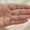 Oro Laminado Basic Necklace, Gold Filled Style Polished, Golden Finish, 04.318.0004.18 (02 MM Thickness, 18 Inches Length)