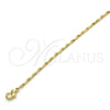 Oro Laminado Basic Necklace, Gold Filled Style Polished, Golden Finish, 04.318.0005.18 (02 MM Thickness, 18 Inches Length)