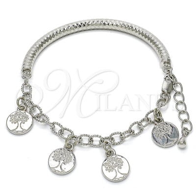 Rhodium Gold-Filled Bracelet 03.63.1823.2.08 — main product image — SKU 118540 | Pulsera de Oro Laminado con Rodio 03.63.1823.2.08 — imagen principal del producto — SKU 118540