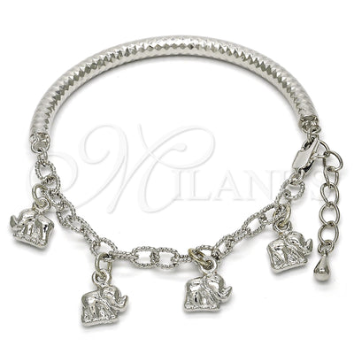 Rhodium Gold-Filled Bracelet 03.63.1824.2.08 — main product image — SKU 118543 | Pulsera de Oro Laminado con Rodio 03.63.1824.2.08 — imagen principal del producto — SKU 118543