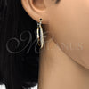 Oro Laminado Medium Hoop, Gold Filled Style Polished, Golden Finish, 02.261.0019.30