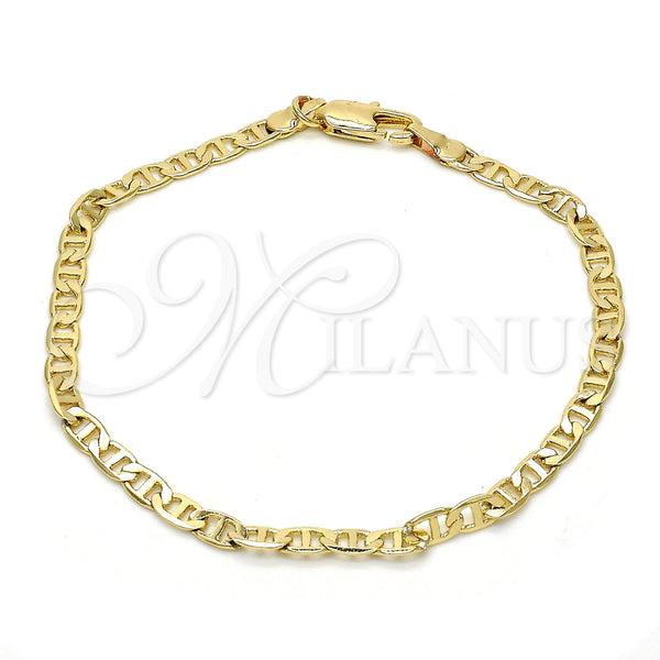Gold Filled Bracelet — Basic Bracelet Mariner Design Polished 03.63. 0.80 Gauge — main product view — SKU 118960 | Oro Laminado brazalete — básico Bracelet Mariner diseño pulido 03.63. 0.80 Gauge — SKU 118960