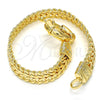 Dorado Oro Laminado Pulsera, vista 5 de la galería del producto por Mayoreo, vista adicional 5 del producto