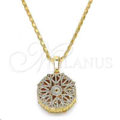 Gold Filled Gold-Filled Heart Necklace 04.63.1353.18 for wholesale, main product view