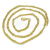 Oro Laminado Basic Necklace, Gold Filled Style Polished, Golden Finish, 04.213.0106.20 (04 MM Thickness, 20 Inches Length)
