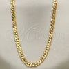 Oro Laminado Basic Necklace, Gold Filled Style Polished, Golden Finish, 04.63.1363.24 (05 MM Thickness, 24 Inches Length)