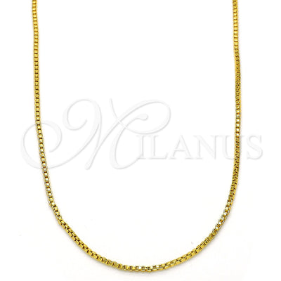 Gold Filled Gold-Filled Box Necklace 04.313.0009.28 for wholesale, main product view