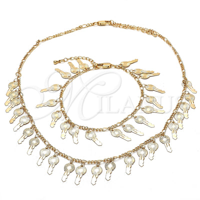 Gold Filled Gold-Filled Key Jewelry Set 06.105.0007 for wholesale, main product view