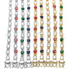 Rhodium Gold Filled Tennis Bracelet, with White Cubic Zirconia, Polished, Rhodium Finish, 03.210.0070.5.08 (06 MM Thickness, 8 Inches Length)
