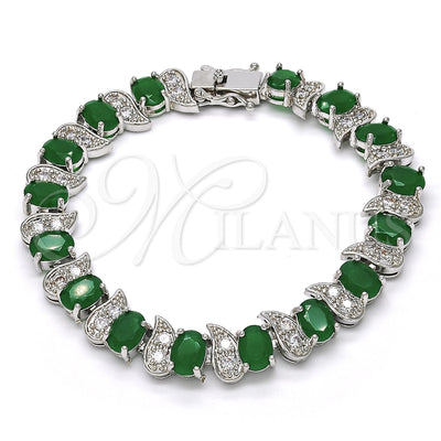 White Gold Filled Rhodium Gold-Filled Bracelet 03.210.0071.6.08 for wholesale, main product view