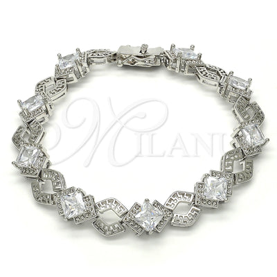 White Gold Filled Rhodium Gold-Filled Bracelet 03.210.0073.5.08 for wholesale, main product view