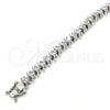 Rhodium Gold Filled Tennis Bracelet, with White Cubic Zirconia, Polished, Rhodium Finish, 03.210.0076.4.08 (08 MM Thickness, 8 Inches Length)