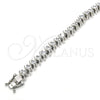 Rhodium Gold Filled Tennis Bracelet, with White Cubic Zirconia, Polished, Rhodium Finish, 03.210.0076.4.08 (08 MM Thickness, 8 Inches Length)