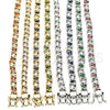 Oro Laminado Tennis Bracelet, Gold Filled Style with White Cubic Zirconia, Polished, Golden Finish, 03.210.0078.08 (06 MM Thickness, 8 Inches Length)