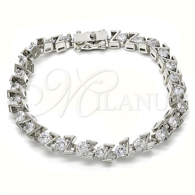 White Gold Filled Rhodium Gold-Filled Bracelet 03.210.0078.4.08 for wholesale, main product view