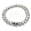 White Gold Filled Bracelet — Tennis Bracelet with White Cubic Zirconia Polished 03. — alternate product view — SKU 119688 | Oro Laminado Blanco brazalete — Tennis Bracelet with blanco Cubic Zirconia pulido 03. — SKU 119688