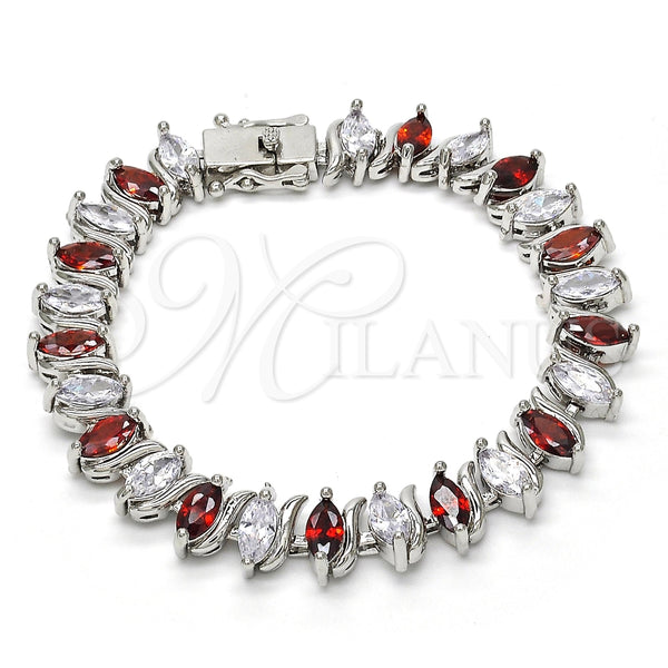 Rhodium Gold-Filled Bracelet 03.210.0080.6.08 — main product image — SKU 119689 | Pulsera de Oro Laminado con Rodio 03.210.0080.6.08 — imagen principal del producto — SKU 119689
