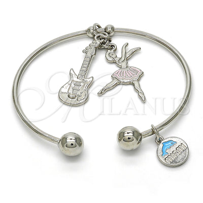 Rhodium Gold-Filled Bangle 07.179.0004.1 — main product image — SKU 119695 | Brazalete de Oro Laminado con Rodio 07.179.0004.1 — imagen principal del producto — SKU 119695