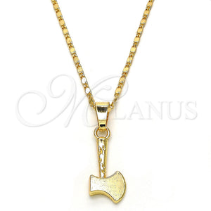 Gold Filled Necklace — Pendant Necklace Polished 04. 02 MM Thickness 24 — main product view — SKU 119740 | Oro Laminado collar — Pendant Necklace pulido 04. 02 MM Thickness 24 — SKU 119740