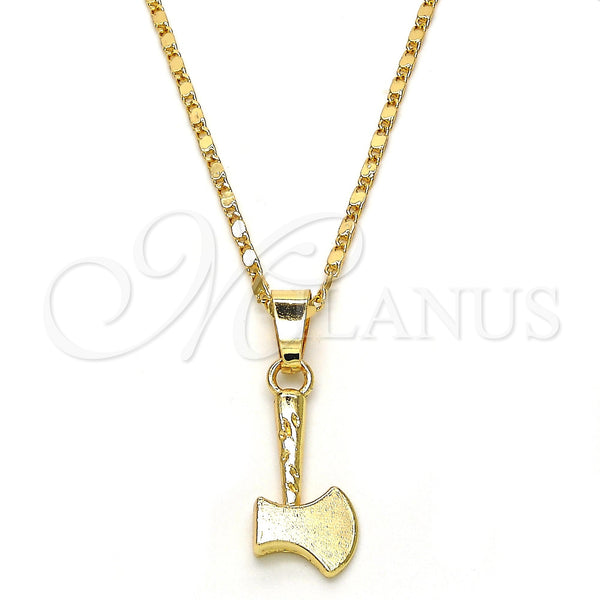 Gold Filled Necklace — Pendant Necklace Polished 04. 02 MM Thickness 24 — main product view — SKU 119740 | Oro Laminado collar — Pendant Necklace pulido 04. 02 MM Thickness 24 — SKU 119740