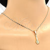 Oro Laminado Pendant Necklace, Gold Filled Style Polished, Golden Finish, 04.242.0100.24 (02 MM Thickness, 24 Inches Length)