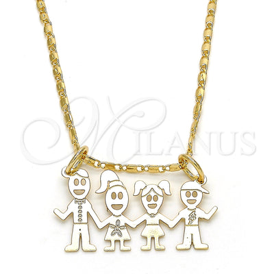 Gold Filled Gold-Filled Little Girl Necklace 04.106.0010.20 for wholesale, main product view