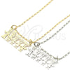 Rhodium Gold Filled Pendant Necklace, Little Girl Design, Polished, Rhodium Finish, 04.106.0016.1.20 (02 MM Thickness, 20 Inches Length)