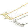 Rhodium Gold Filled Pendant Necklace, Polished, Rhodium Finish, 04.106.0022.1.20 (02 MM Thickness, 20 Inches Length)