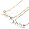 Rhodium Gold Filled Pendant Necklace, Polished, Rhodium Finish, 04.106.0024.1.20 (02 MM Thickness, 20 Inches Length)