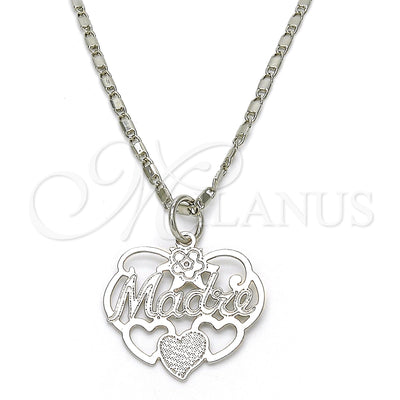White Gold Filled Rhodium Gold-Filled Necklace 04.106.0026.1.20 for wholesale, main product view