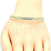 Oro Laminado Individual Bangle, Gold Filled Style Polished, Golden Finish, 07.165.0018.05.21 (06 MM Thickness, Size 5 (2.50 Diameter))