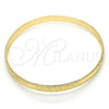 Oro Laminado Individual Bangle, Gold Filled Style Polished, Golden Finish, 07.165.0018.05.21 (06 MM Thickness, Size 5 (2.50 Diameter))