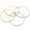 Oro Laminado Individual Bangle, Gold Filled Style Polished, Golden Finish, 07.165.0018.05.21 (06 MM Thickness, Size 5 (2.50 Diameter))