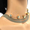 Oro Laminado Fancy Necklace, Gold Filled Style Polished, Golden Finish, 04.321.0002.36 (02 MM Thickness, 36 Inches Length)