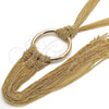 Oro Laminado Fancy Necklace, Gold Filled Style Polished, Golden Finish, 04.321.0007.1.16 (02 MM Thickness, 16 Inches Length)