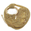 Oro Laminado Fancy Necklace, Gold Filled Style Polished, Golden Finish, 04.321.0007.1.16 (02 MM Thickness, 16 Inches Length)