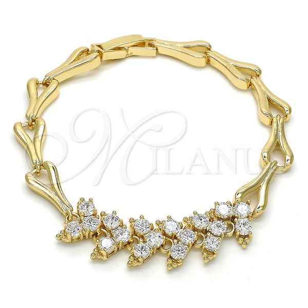 Dorado Oro Laminado Pulsera, vista principal del producto por Mayoreo, vista principal del producto