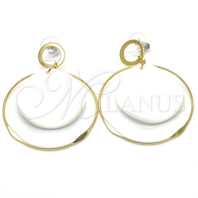 Aretes de Oro Laminado 02.268.0076 por Mayoreo, vista principal del producto