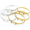 Oro Laminado Individual Bangle, Gold Filled Style Polished, Golden Finish, 07.185.0016.05 (05 MM Thickness, Size 5 (2.50 Diameter))