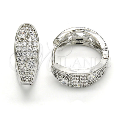 White Gold Filled Rhodium Gold-Filled Hoop Earrings 02.210.0132.1.20 for wholesale, main product view