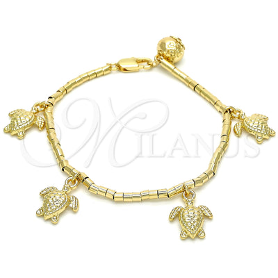 Pulsera de Oro Laminado 03.179.0031.07 por Mayoreo, vista principal del producto