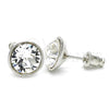 Rhodium Gold Filled Stud Earring, with Crystal Swarovski Crystals, Polished, Rhodium Finish, 02.26.0265.1